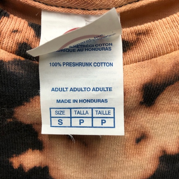 Custom bleached Walking Dead T Shirt - Picture 3 of 4